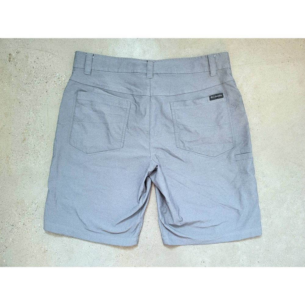 Columbia Shorts Gray Womens Size 32w 10L Active Hiking Sportswear Outdoor - Picture 5 of 8